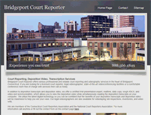 Tablet Screenshot of bridgeportcourtreporter.com